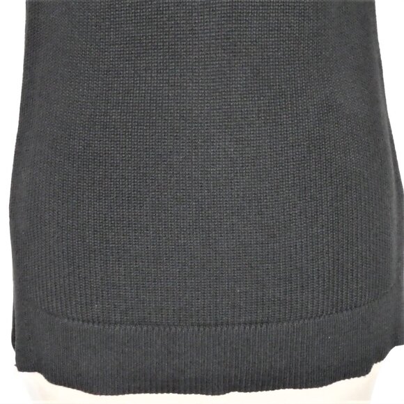 Banana Republic Black Cowl Neck Tunic Sweater Vest Size M - Picture 5 of 9